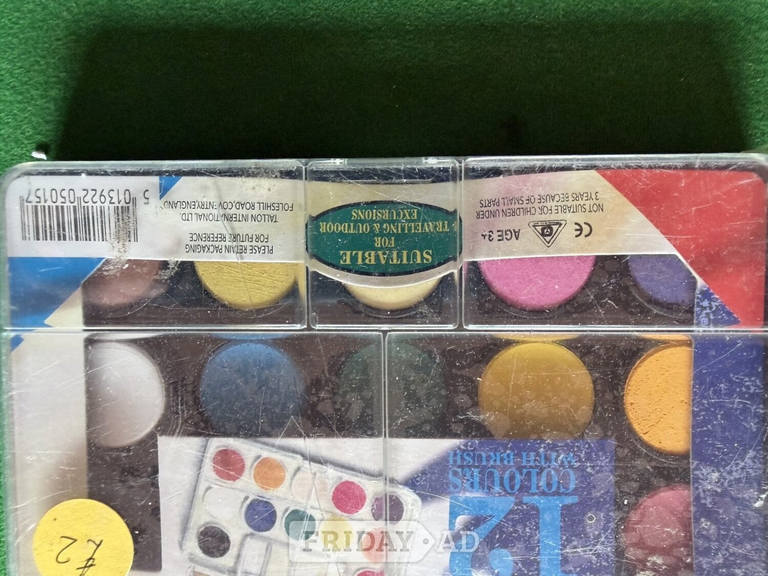 Worthing ARTBOX watercolour paint box
