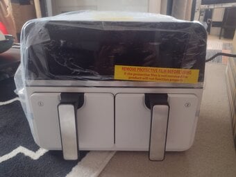 New 9L White EMtronics Air Fryer 