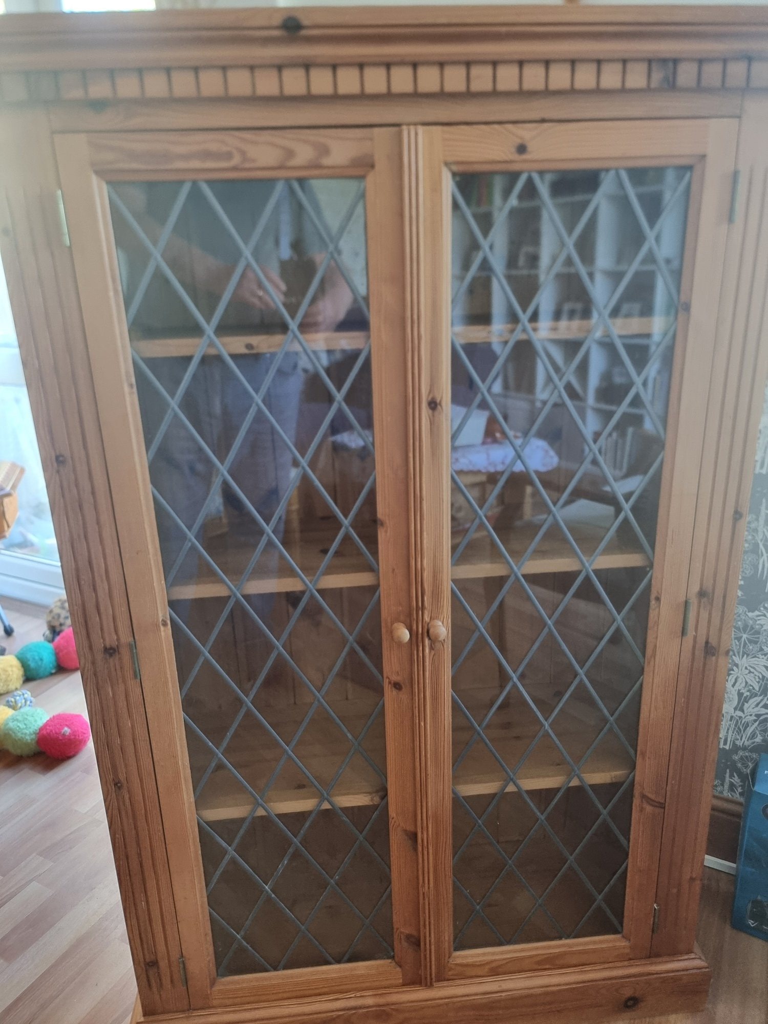 Bexhill-On-Sea Pine cabinet/Display unit