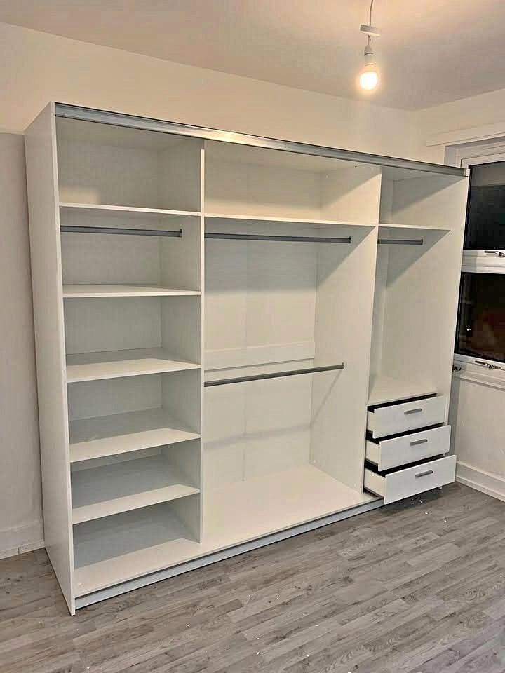 IKEA 250cm wardrobe with 3 sliding doors for sale 