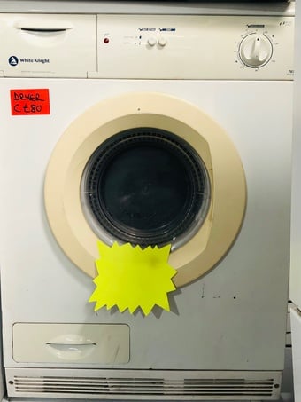 White knight condenser tumble dryer works perfectly 