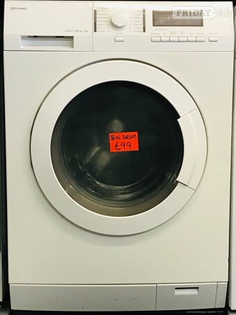 John Lewis 1400 SPIN speed  8KG load washing machine 