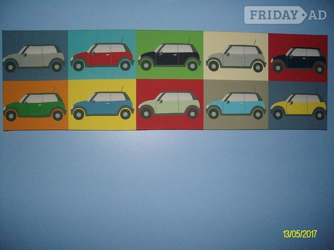 'MINI' Print Canvas Picture in Crawley