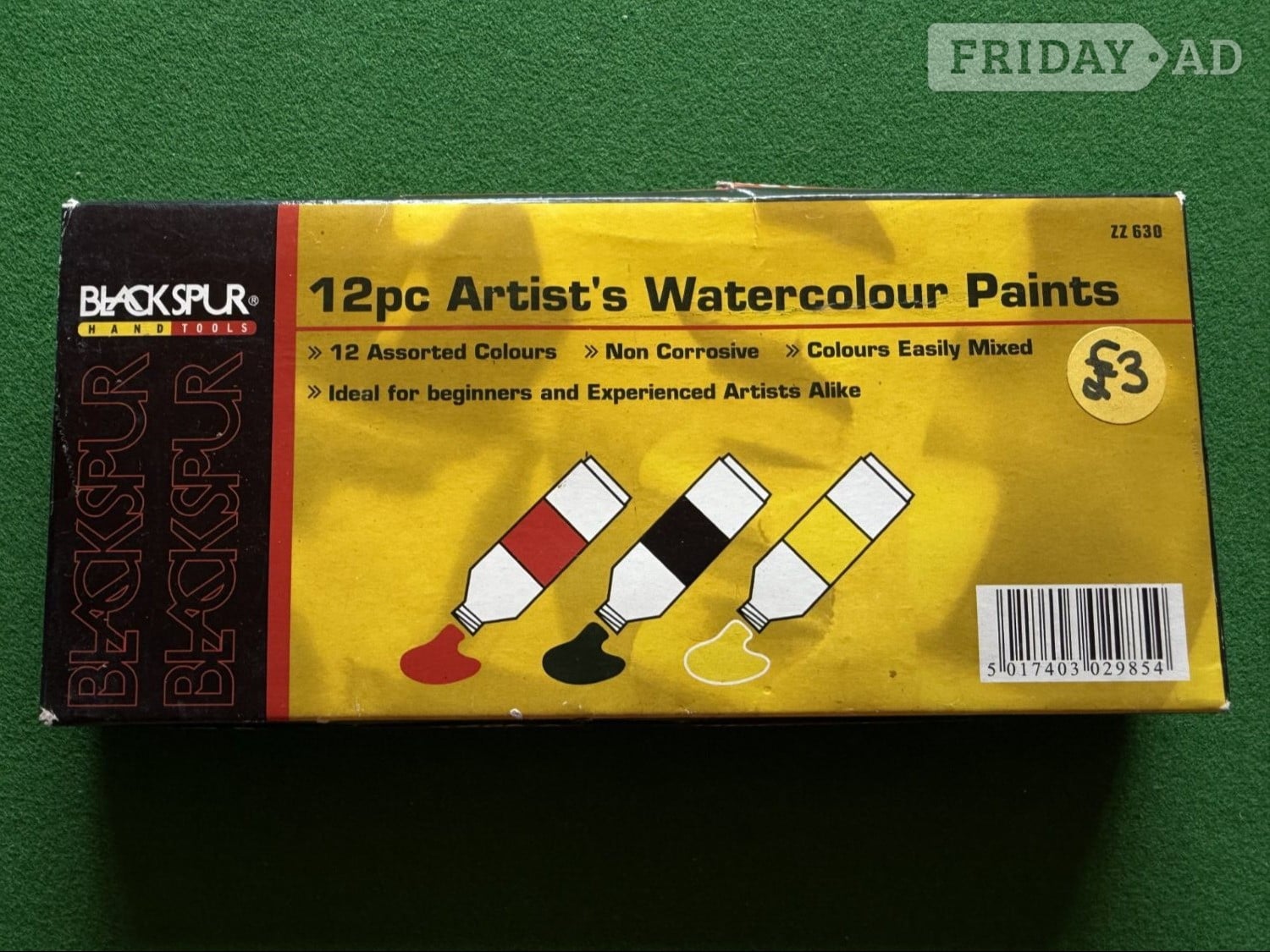 BlackSpur Watercolour Paints