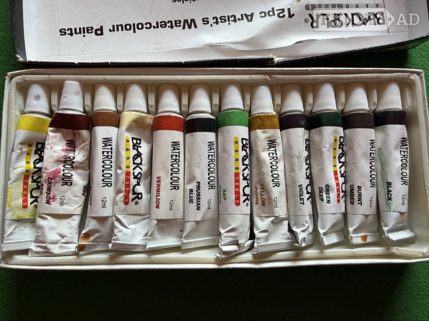 Worthing BlackSpur Watercolour Paints