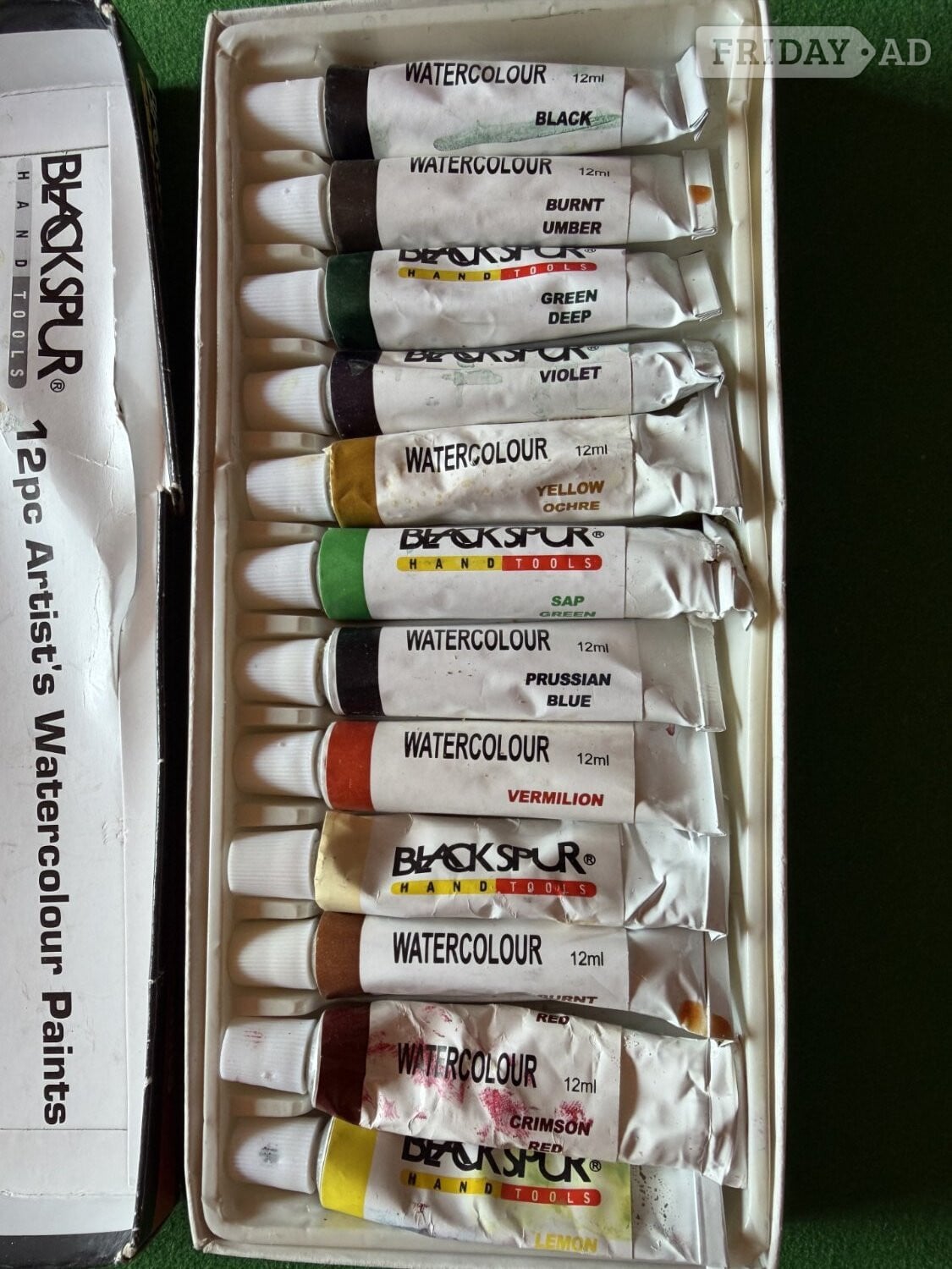BlackSpur Watercolour Paints - Hobbies & Leisure