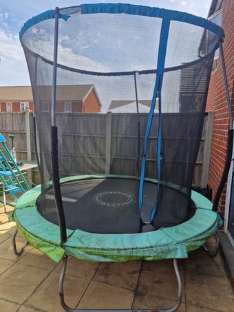 Trampoline works great
