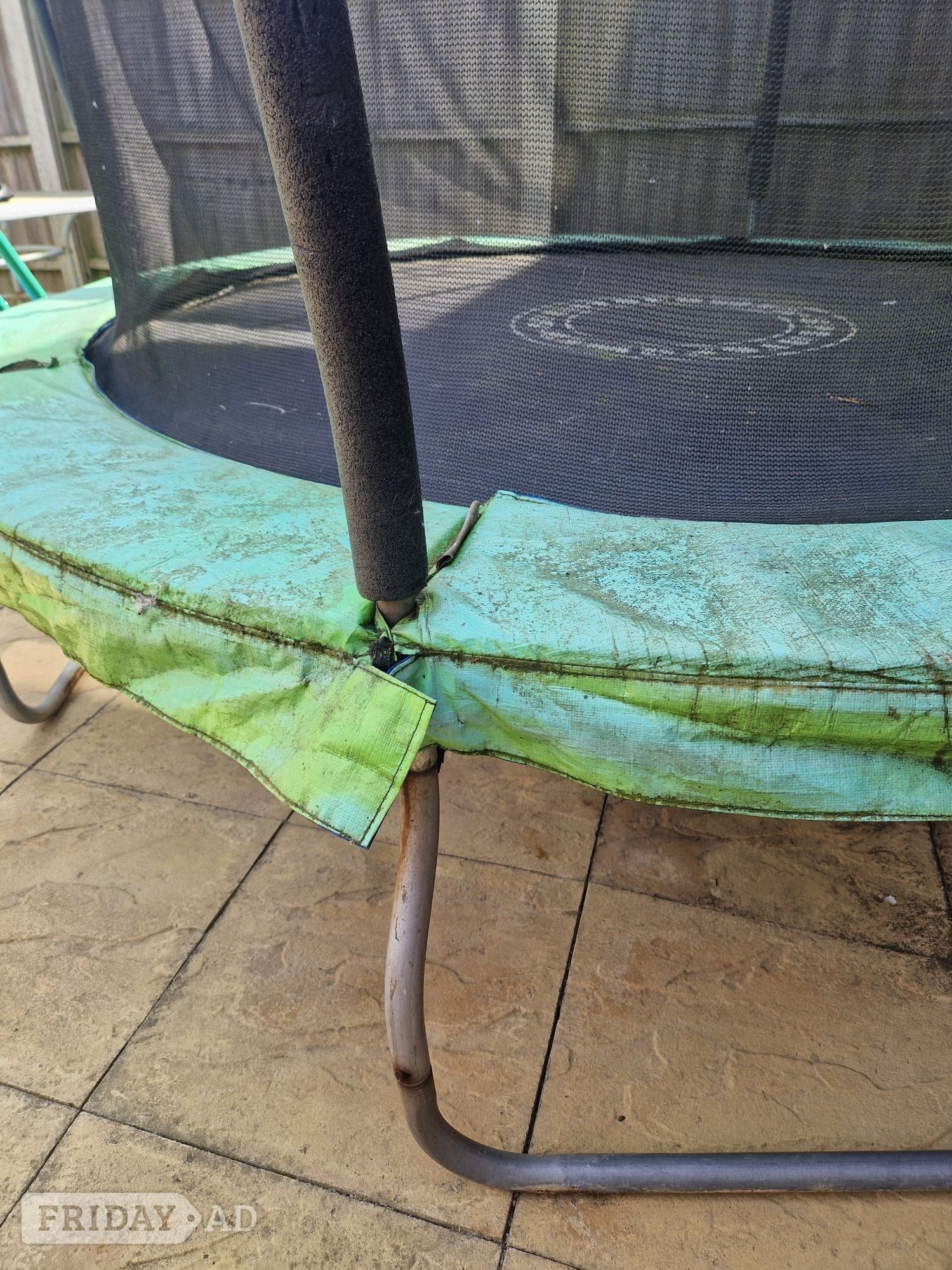 Trampoline works great