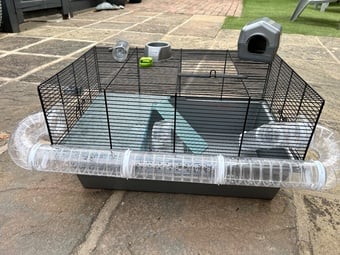 Hamster cage & acc