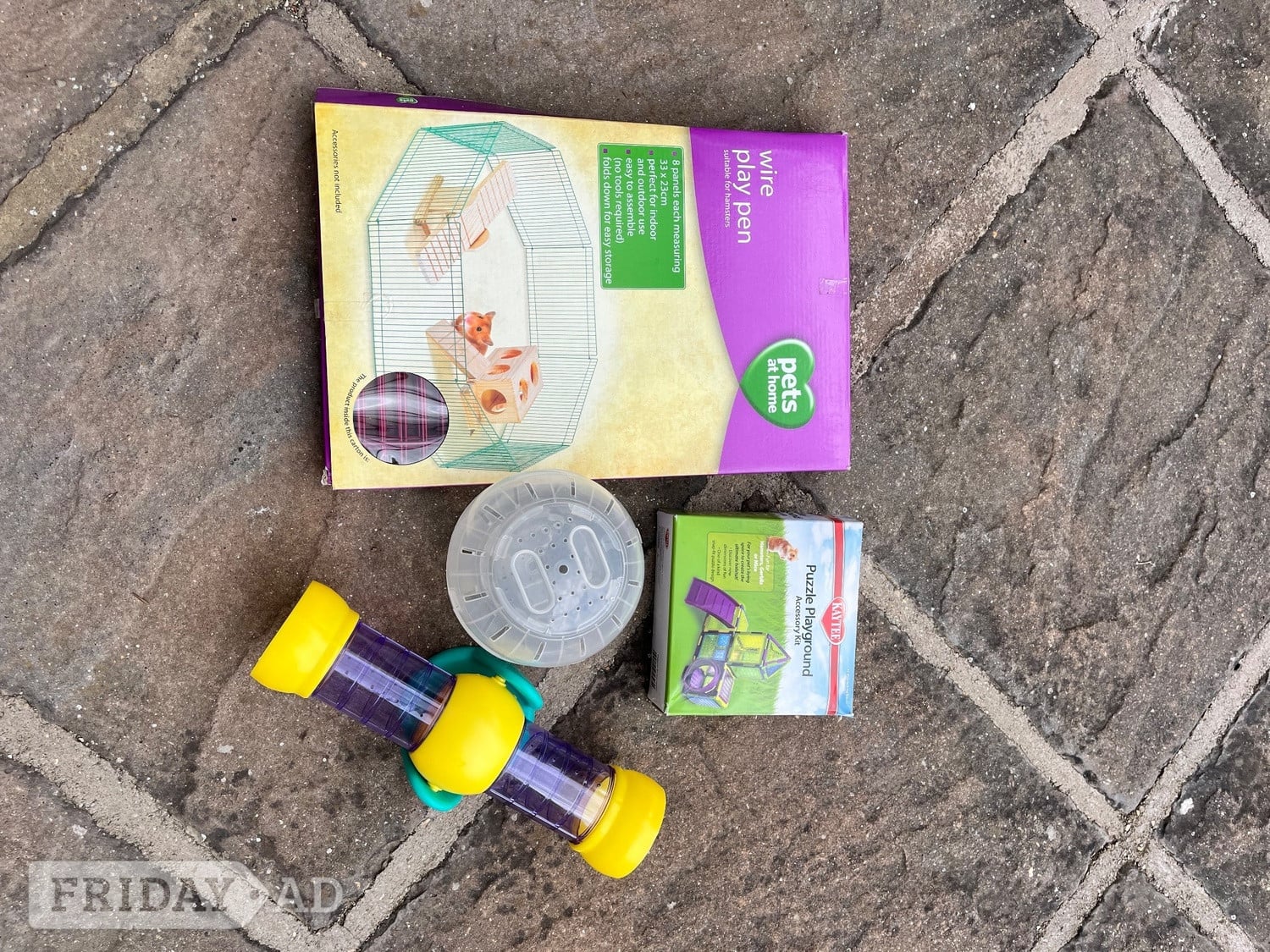 Hamster cage & acc - Hobbies & Leisure