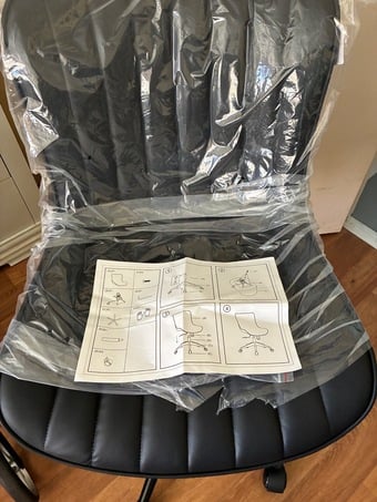 Office Chair Ergonomic Faux Leather Desk Chair New