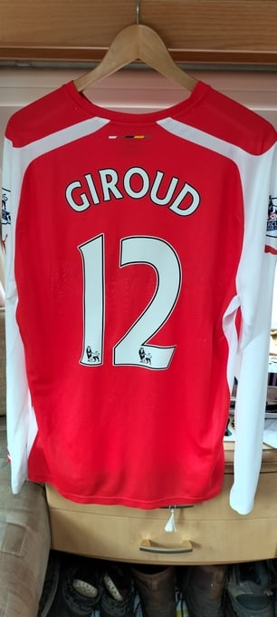 Arsenal signed shirt