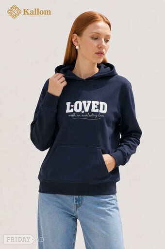     Custom Embroidered Unisex Hoodie | kallom