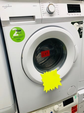 Statesman washing machine 8KG load with Big drum 