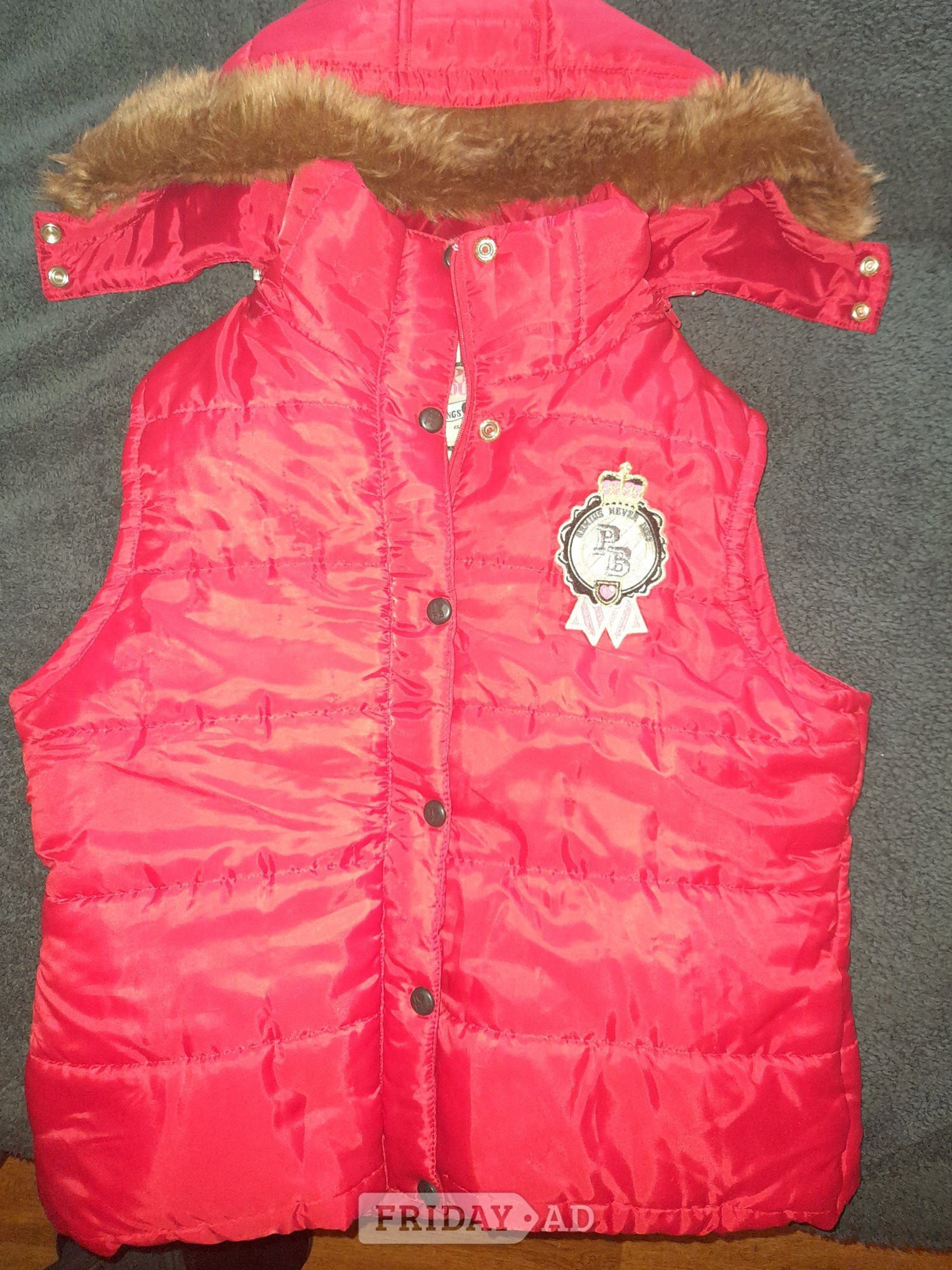 Red 'Paul's boutique' vintage body warmer  in Bristol