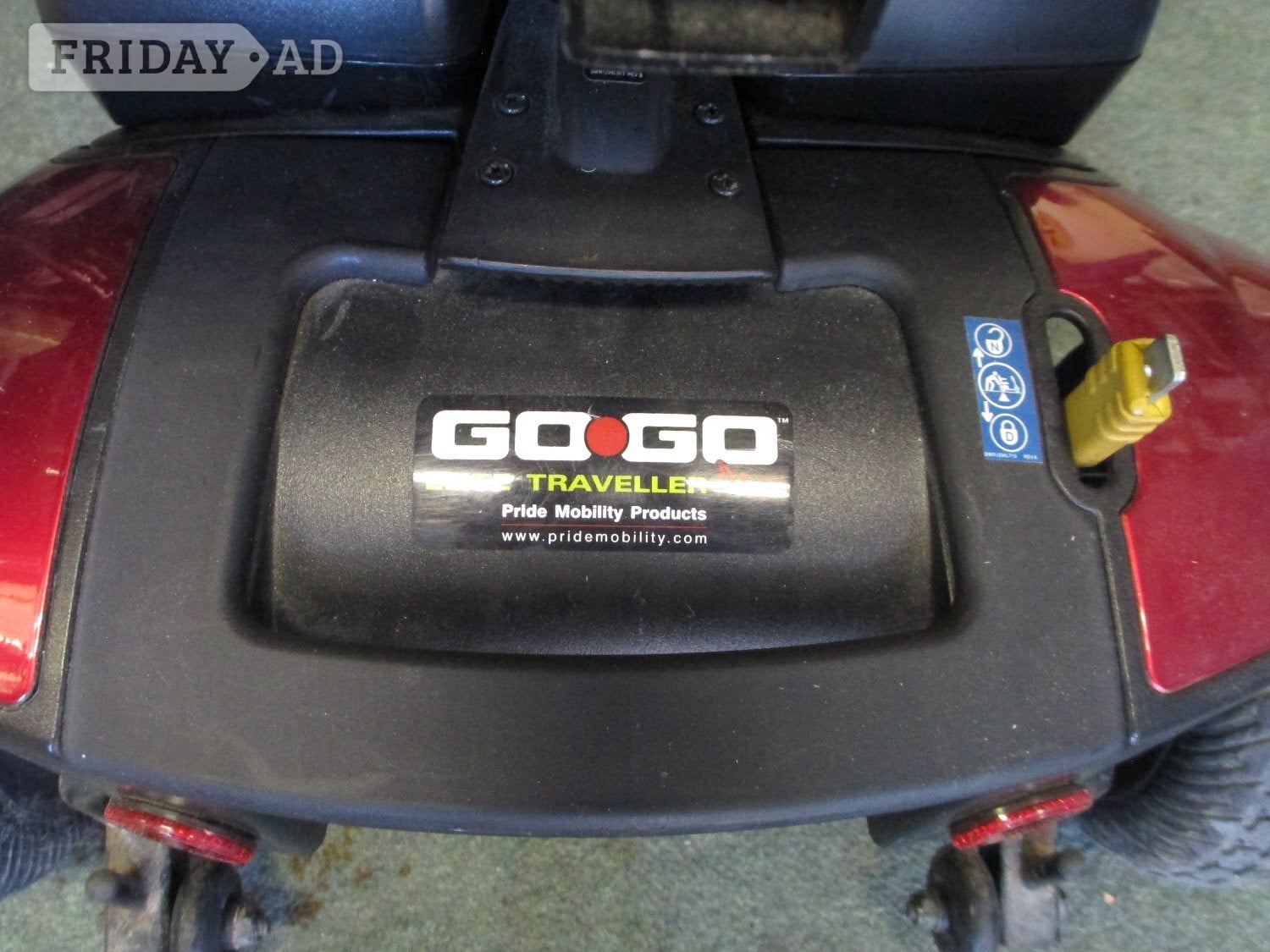 PRIDE GO GO MOBILITY BOOT SCOOTER USED FOR IN CAR BOOT TRANSPORT