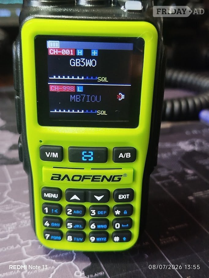 Green BAOFENG UV-5R MINI Hand held Transceiver VHF & UHF in Steyning