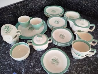 Vintage "Midwinter" by Stylecraft extensive teaset