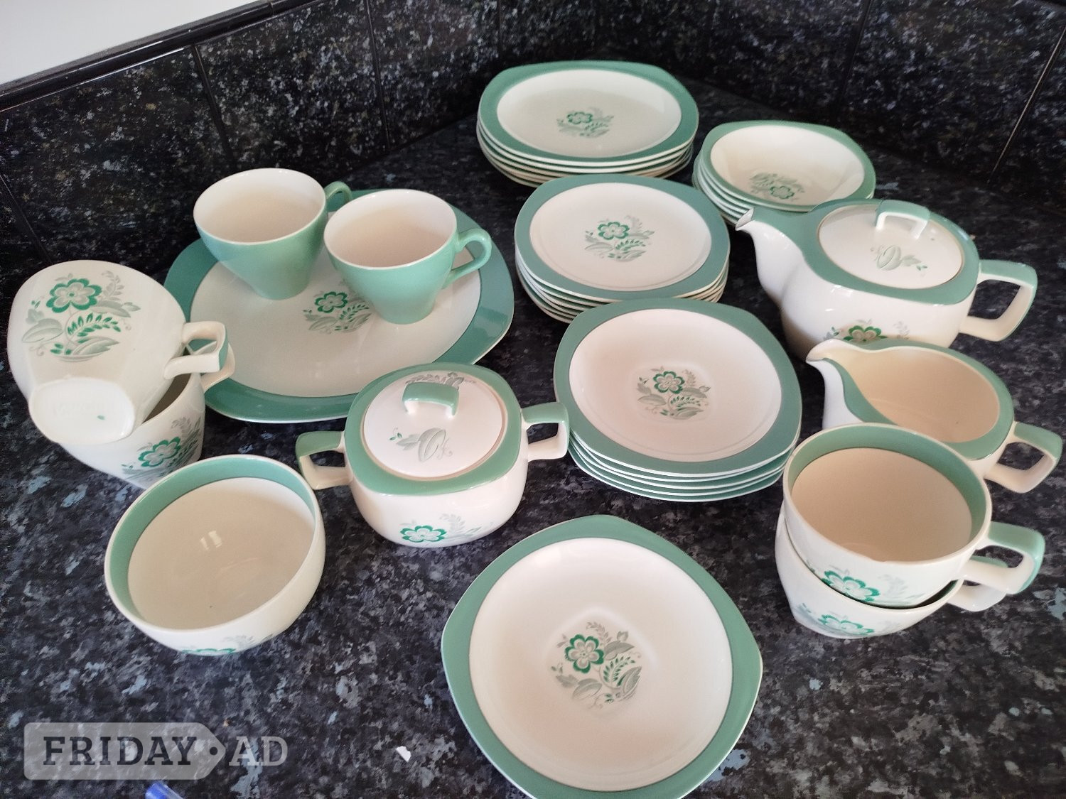 Vintage "Midwinter" by Stylecraft extensive teaset in Robertsbridge