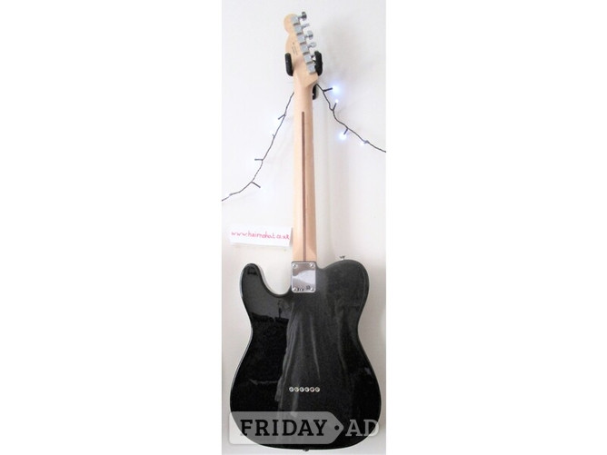Fender Telecaster MiM  Black. Quality New Strings fitted