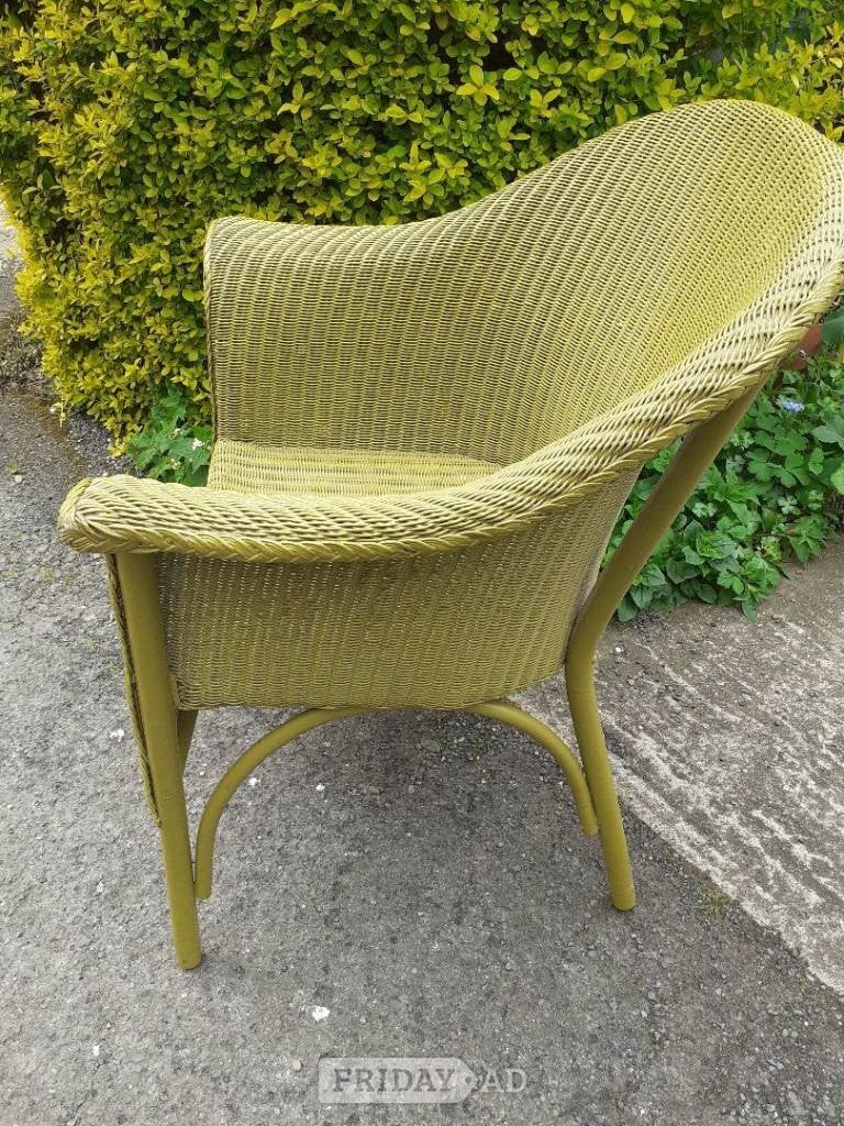 Vintage Lloyd Loom style chair. Absolute Bargain.
