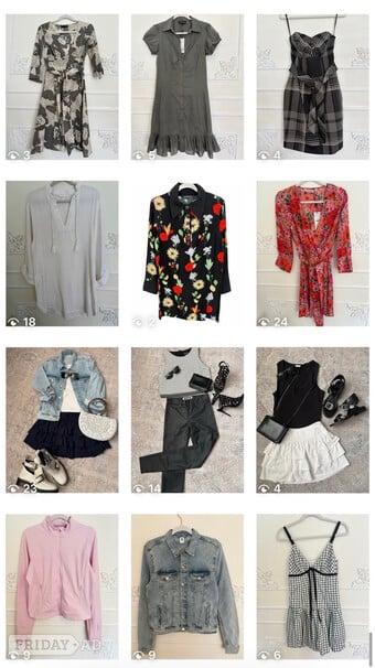 High street labels Restocked daily (this is not a bundle)
