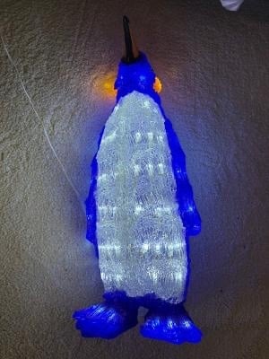 Penguin acrylic Christmas light