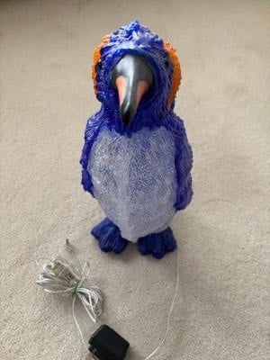 Penguin acrylic Christmas light - Lighting in Uckfield