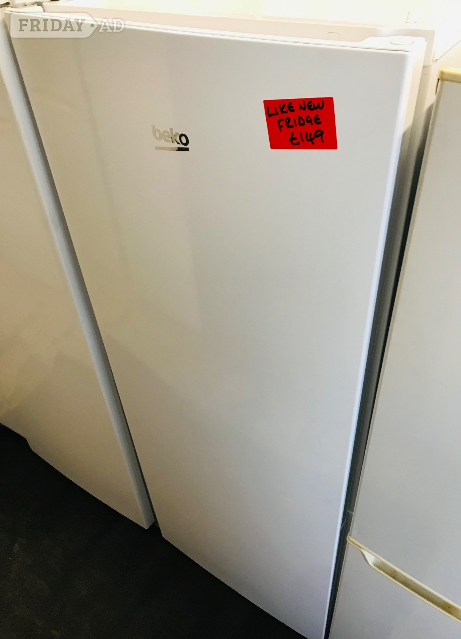 Beko free standing fridge like new  in Cambridge