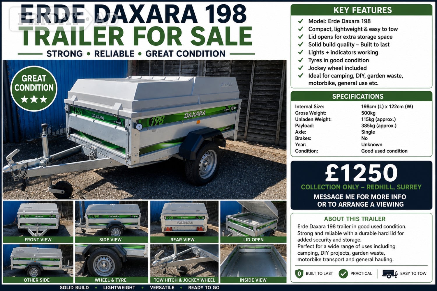 Erde Daxara 198 Redhill