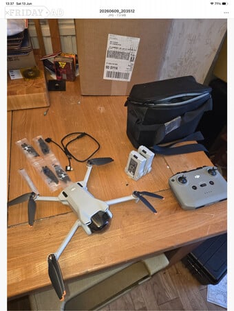 DJI mini 3 drone,remote and 2 batteries 