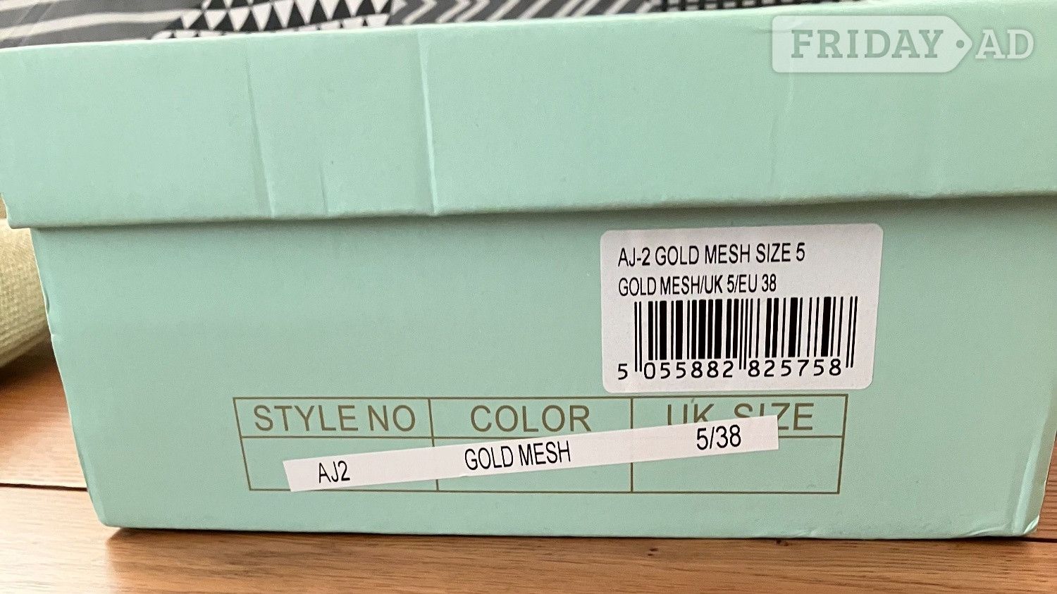 Ajvani sparkling gold high heels Size 5 Like new - Clothing, Footwear & Accessories