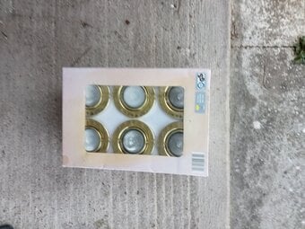 6 boxed  swivel downlights