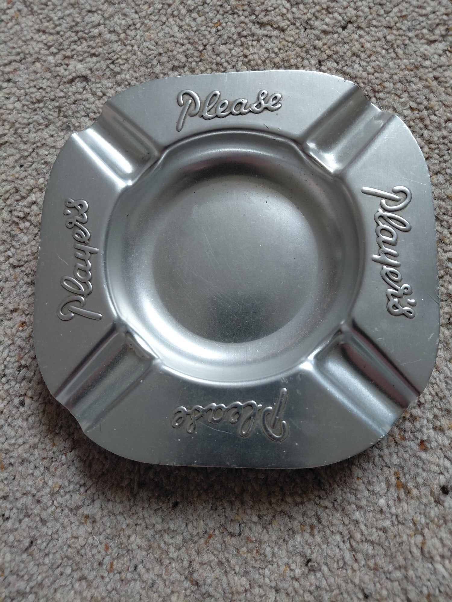 Vintage Players Please Ashtray