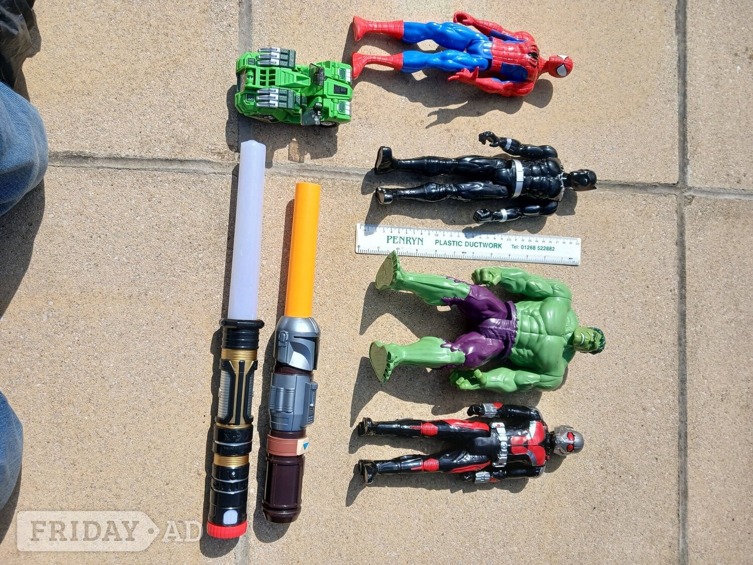 action figures  etc.  in Brighton