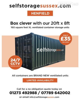 Self storage units