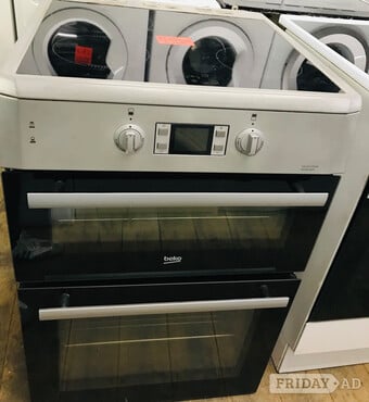 Beko 60CM wide induction cooker with double oven 