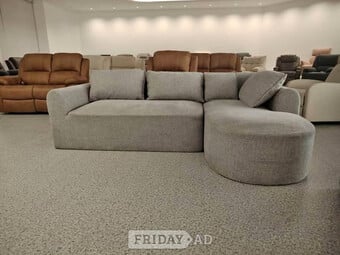 L-Shaped Corner Sofa Curved Sofa