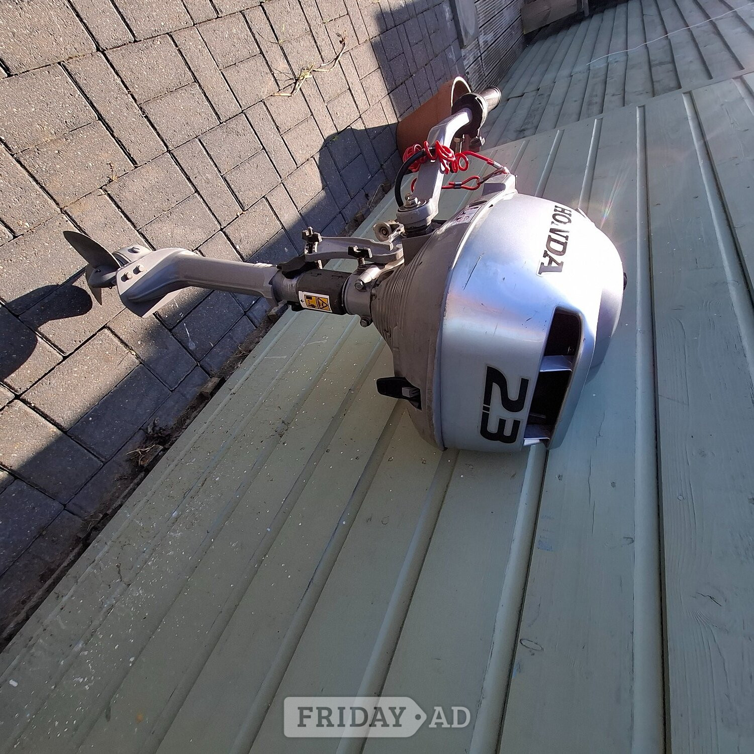 Honda outboard engine●4 stroke●2.3hp●Air cooled●Just serviced