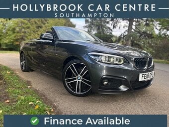 2018 BMW 218i M SPORT CABRIOLET MANUAL PETROL 