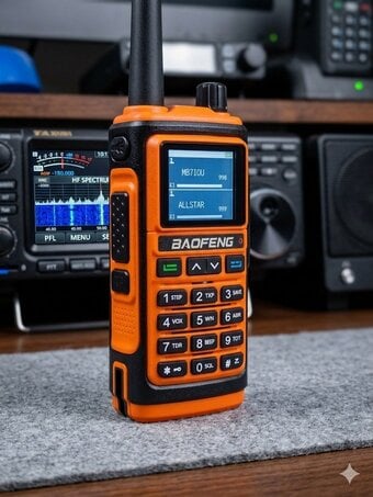 Baofeng UV-17M. 999 programmable channels Charging: USB-C port 