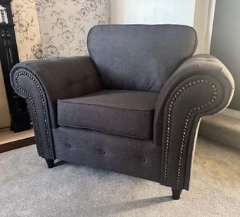 Oakland armchair - choice of colours and fabrics