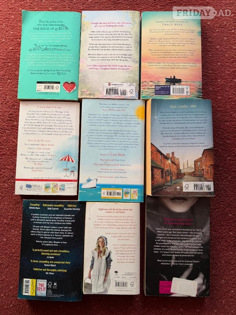 Paperback books only 4 for £1