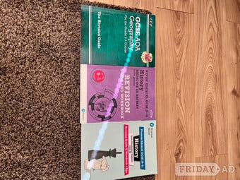 GCSE Geography & History revision books