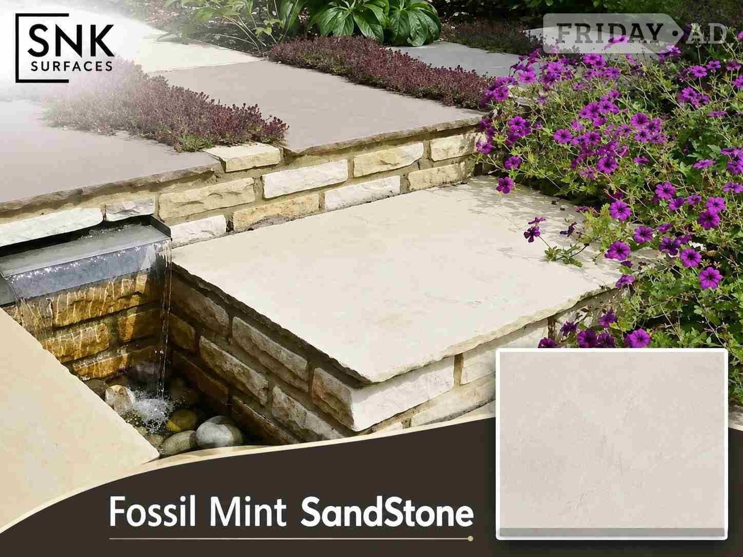 Fossil Mint Sandstone Supplier with Quarry-to-Export Supply in Abbots Langley