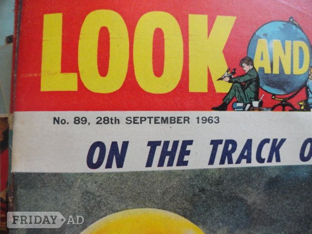 Look and Learn magazines Vintage 1960s. Job Lot
