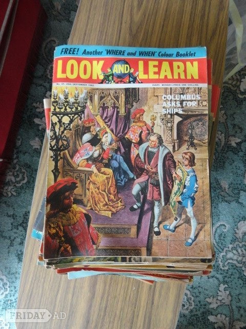 Look and Learn magazines Vintage 1960s. Job Lot - Bizarre Bazaar