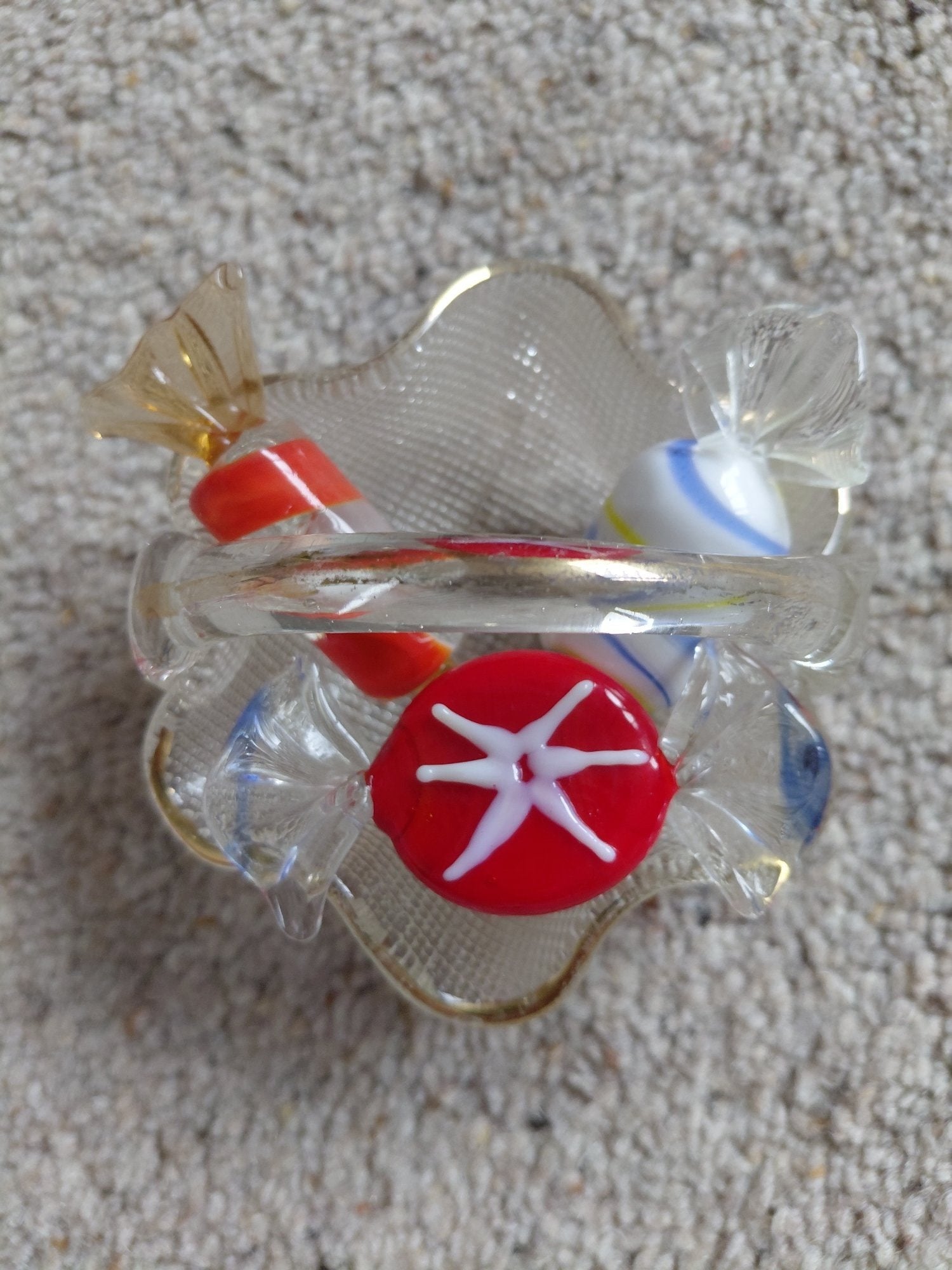 Glass Decorative Sweets and Dish
