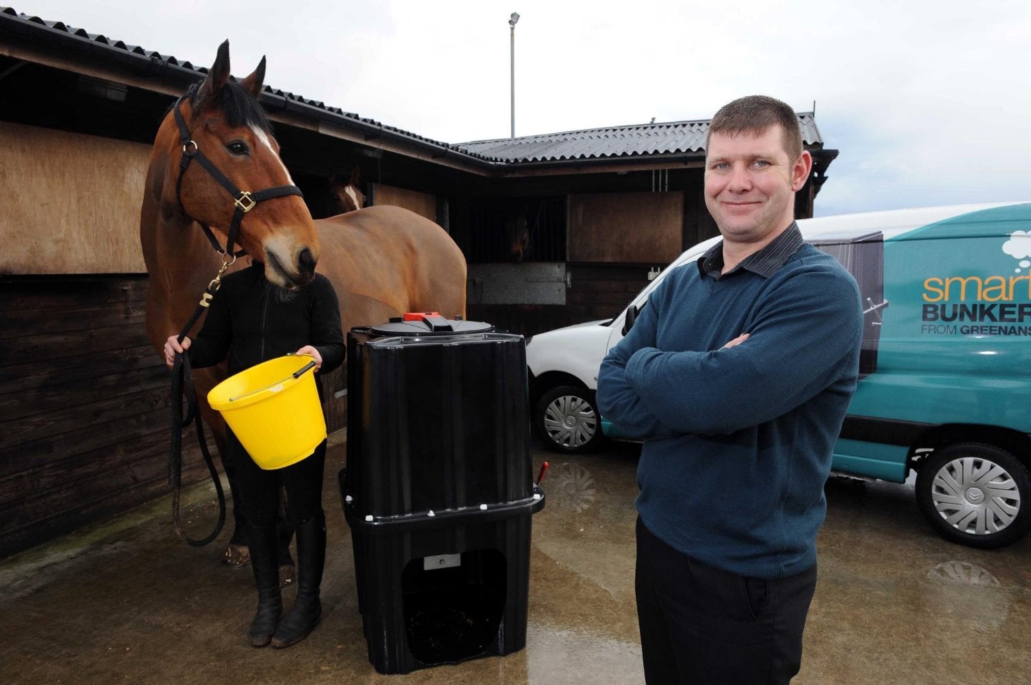 The Smart Bunker Animal Feed Storage  in Alfreton