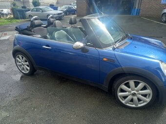 MINI COOPER CONVERTIBLE MOT APRIL!